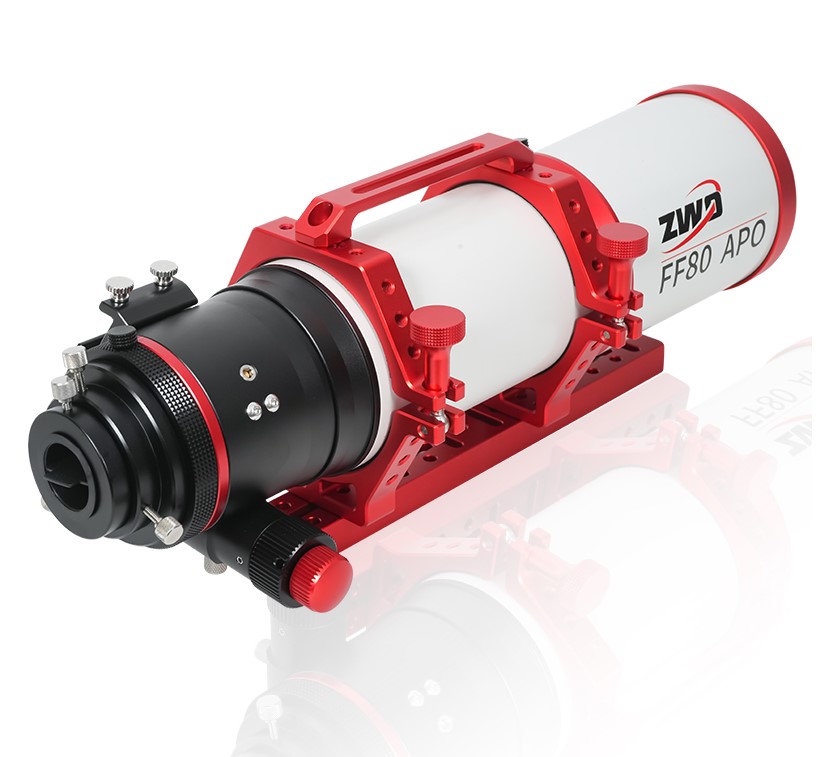 ZWO FF80 APO 80mm Refractor Telescope Bundle With AM3 Mount & TC40